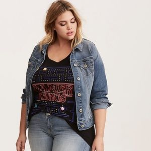 Torrid Gamer Things Pacman Stranger Things Top 4X